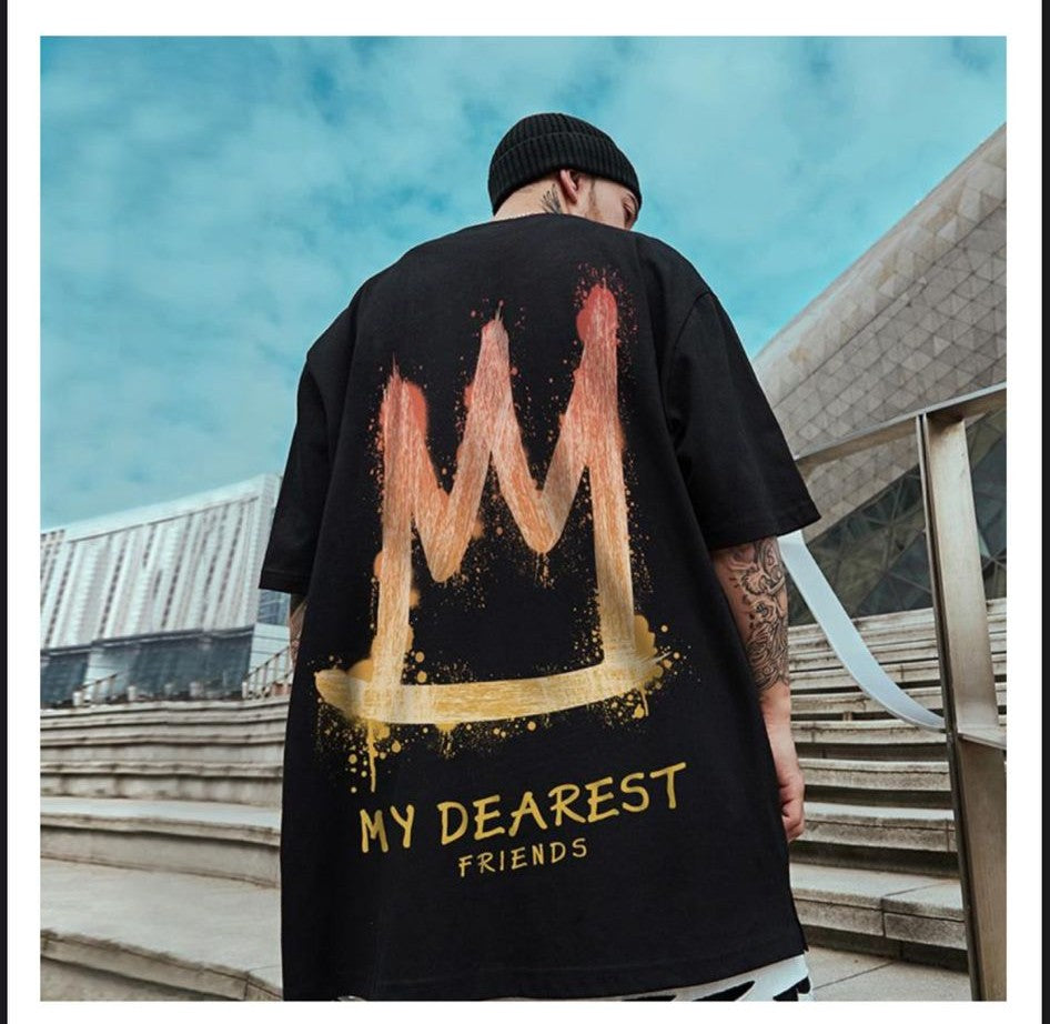 Unisex Oversized Graphic T-Shirt – Streetwear Collection
