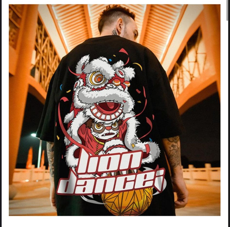 Unisex Oversized Graphic T-Shirt – Streetwear Collection