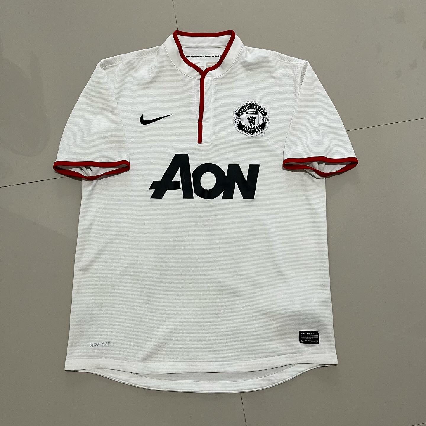 Manchester United home and away kit