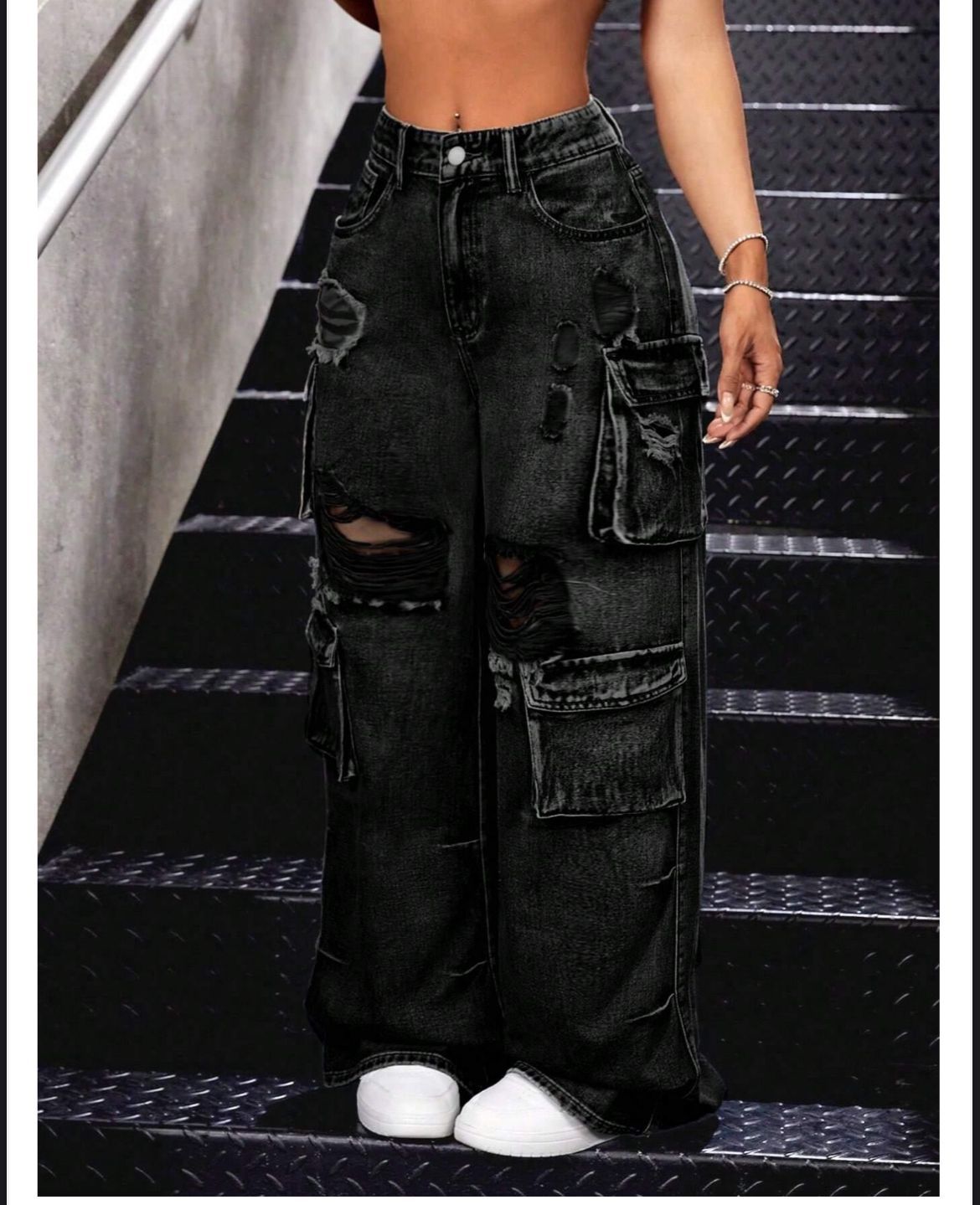 Women’s Denim Jeans Black