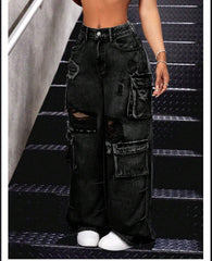 Women’s Denim Jeans Black