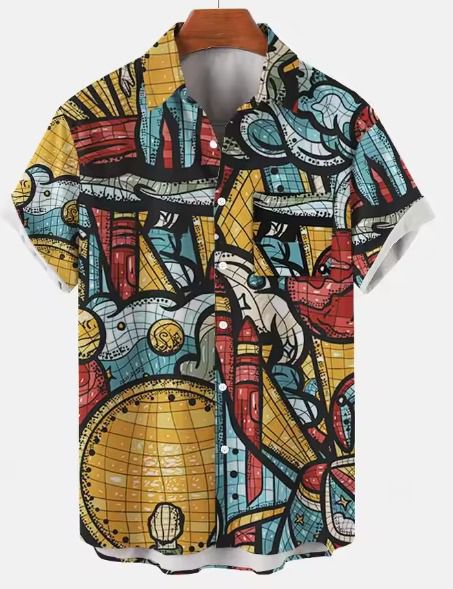 Men’s Cuban Collar Shirts